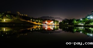 静谧“嘉庚”夜