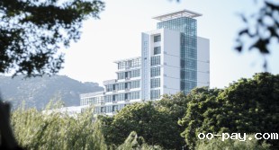阳光从林间穿过  落在那燕尾脊上